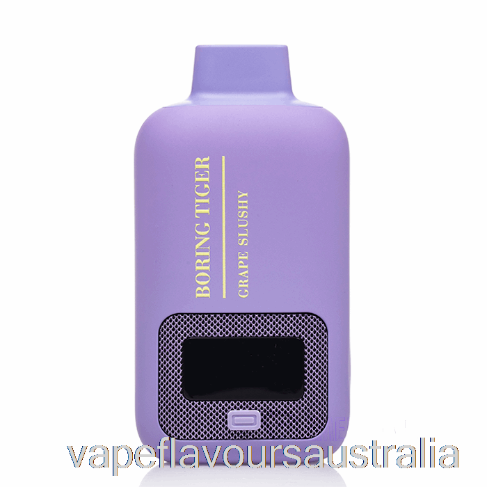 Vape Flavours Australia LUFFBAR Boring Tiger 25000 Disposable Grape Slushy